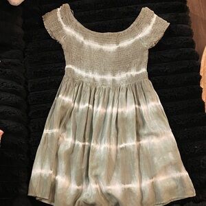 Body Glove Green and White Mini Dress